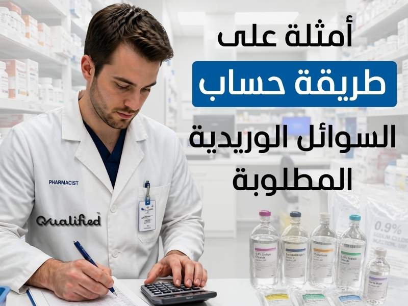 طريقة حساب السوائل الوريديه طريقة حساب السوائل الوريديه