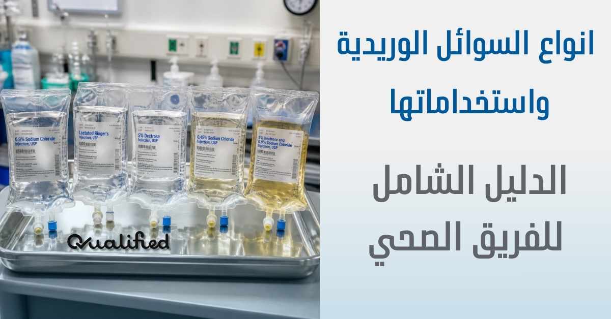 انواع السوائل الوريديه واستخداماتها انواع السوائل الوريديه واستخداماتها