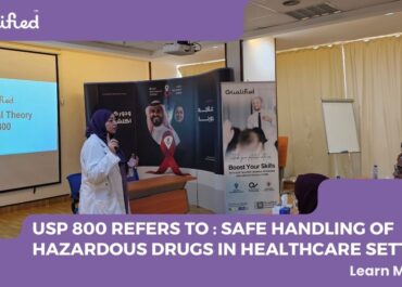 USP 800 Refers To: Safe Handling Of Hazardous Drugs In Healthcare Settings