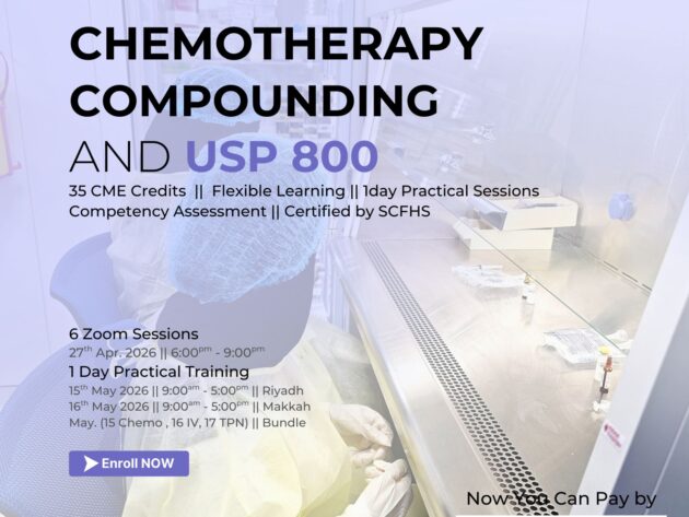 USP 800 | The Advanced Safe Chemotherapy Compounding & Handling Certification Program